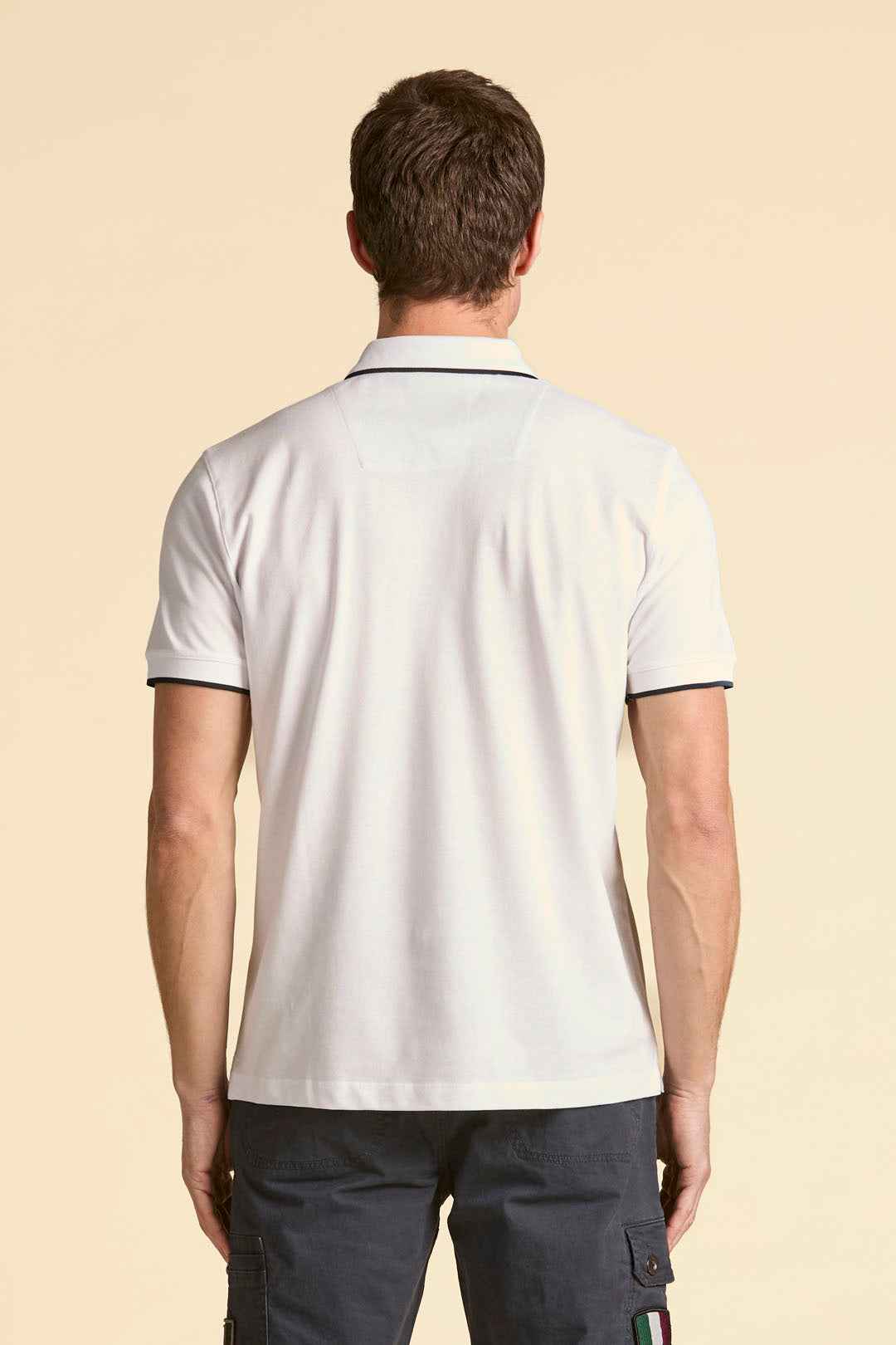 AERONAUTICA MILITARE | Polo basica in cotone a manica corta