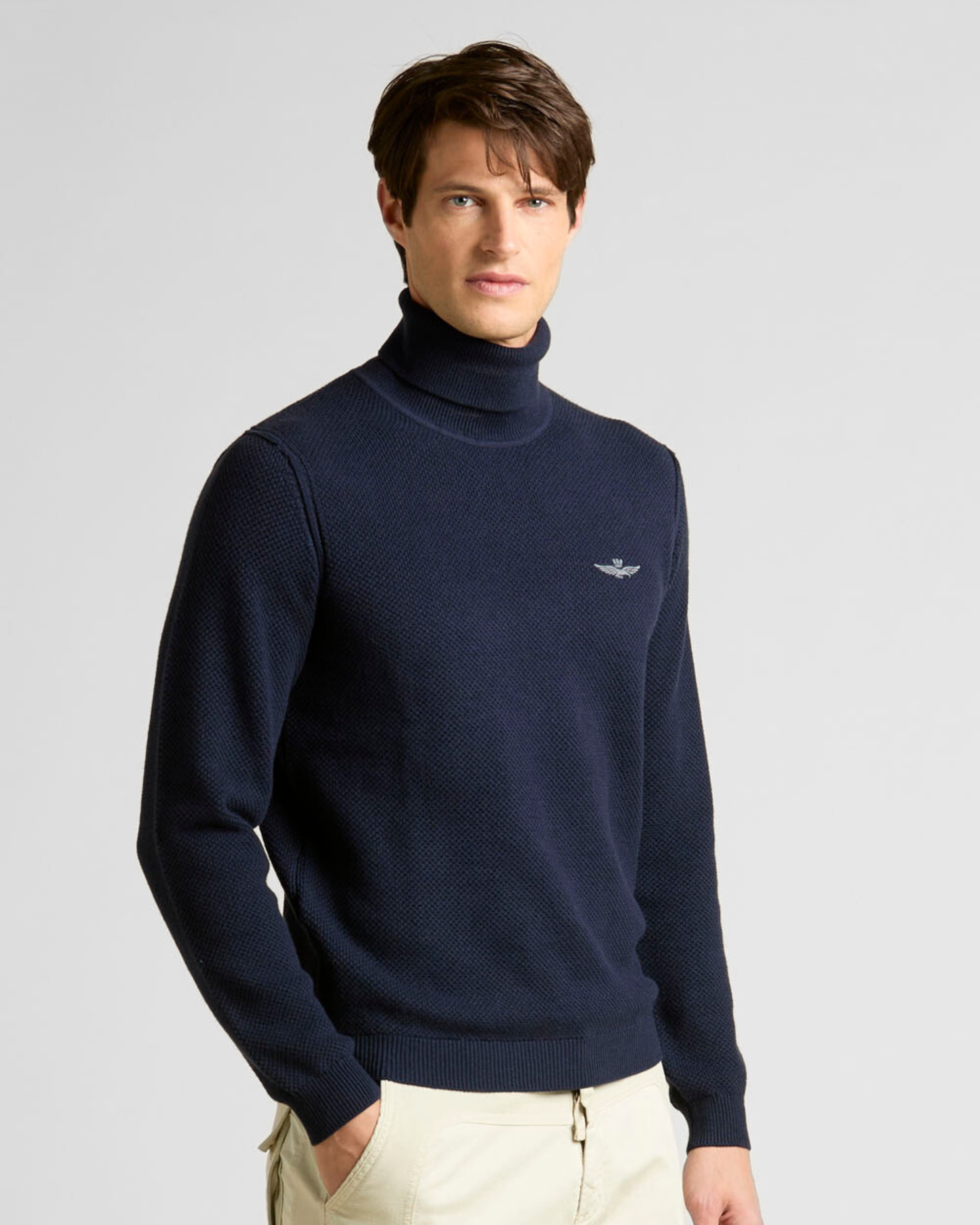 AERONAUTICA MILITARE | Maglione a collo alto in misto lana