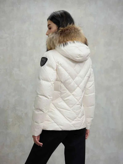 BLAUER | Piumino a linee geometriche ALICIA