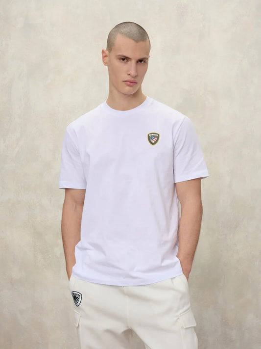 BLAUER | T-Shirt Logo Gommato FAXON - Proposta Legend