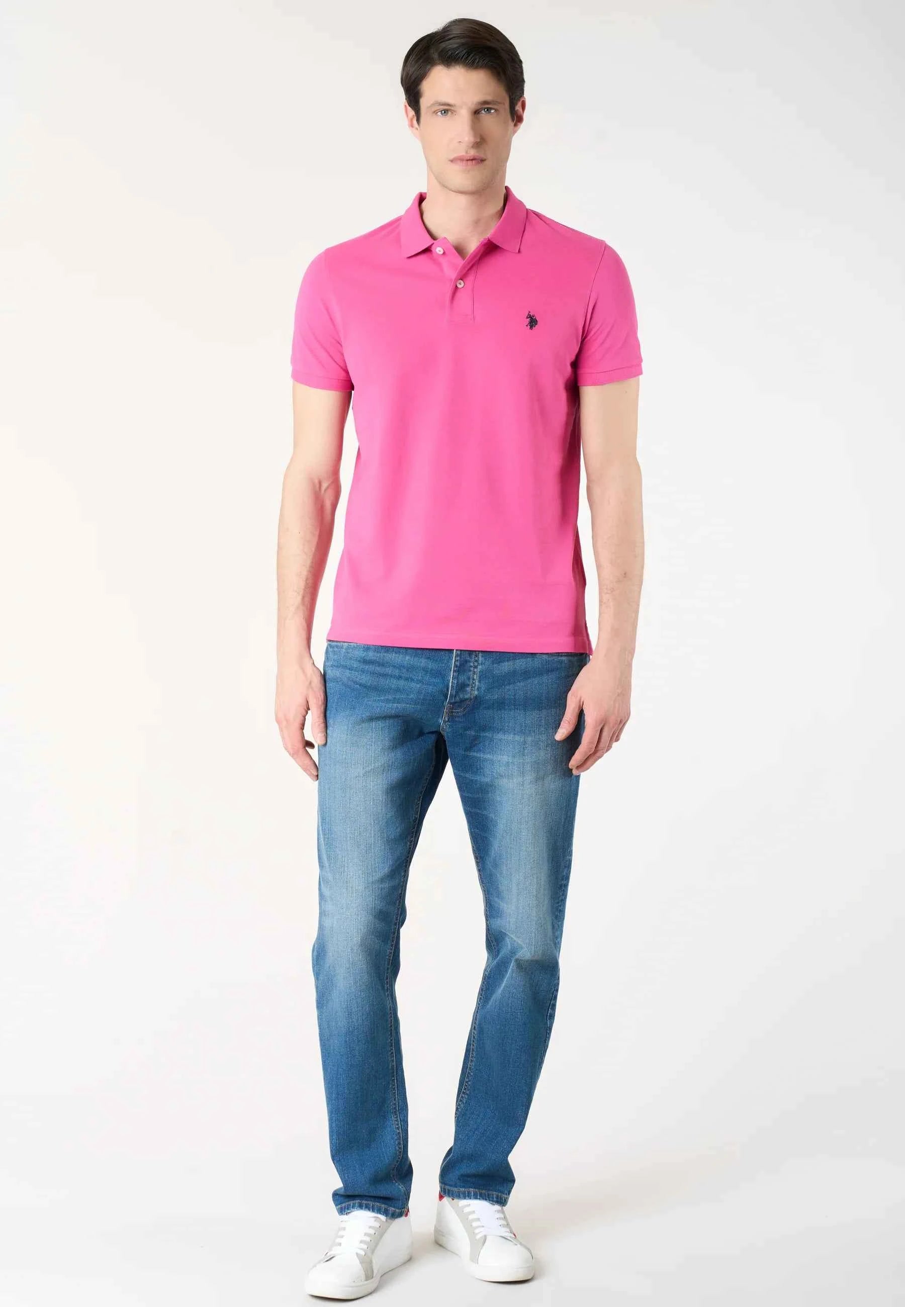 US POLO ASSN | Polo basic uomo in cotone piquet KING