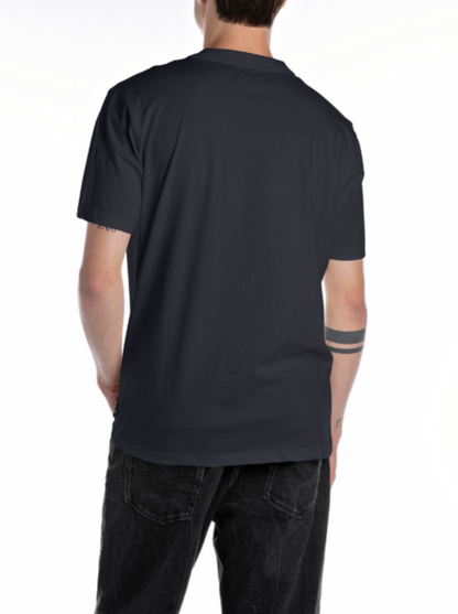 REPLAY | T-Shirt in jersey con logo in tinta