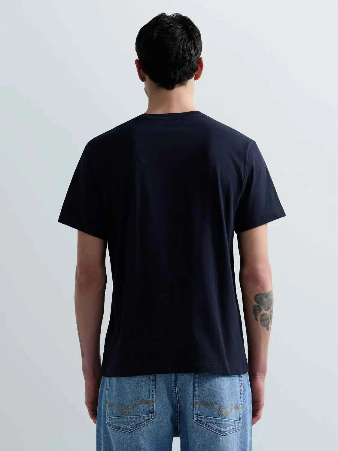 REPLAY | T-Shirt in jersey con logo in rilievo