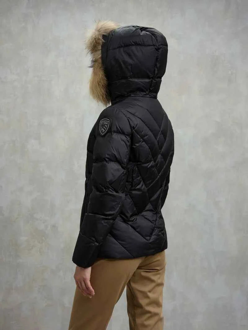 BLAUER | Piumino a linee geometriche ALICIA