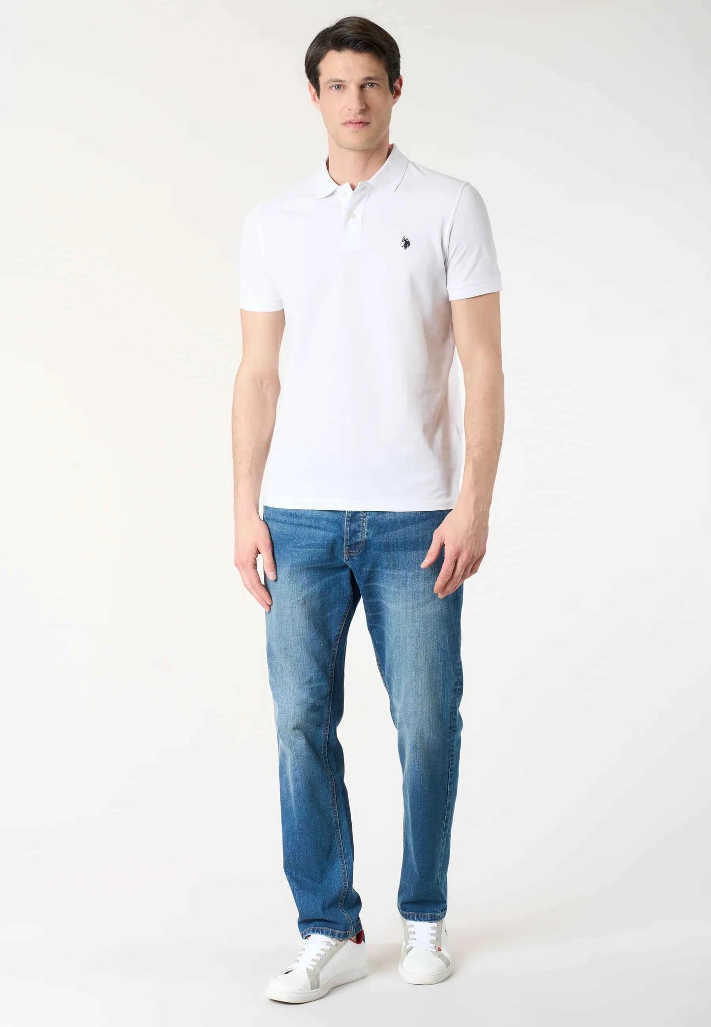 US POLO ASSN | Polo basic uomo in cotone piquet KING