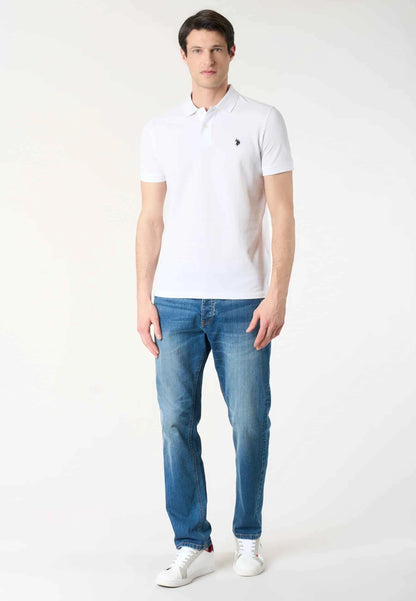US POLO ASSN | Polo basic uomo in cotone piquet KING