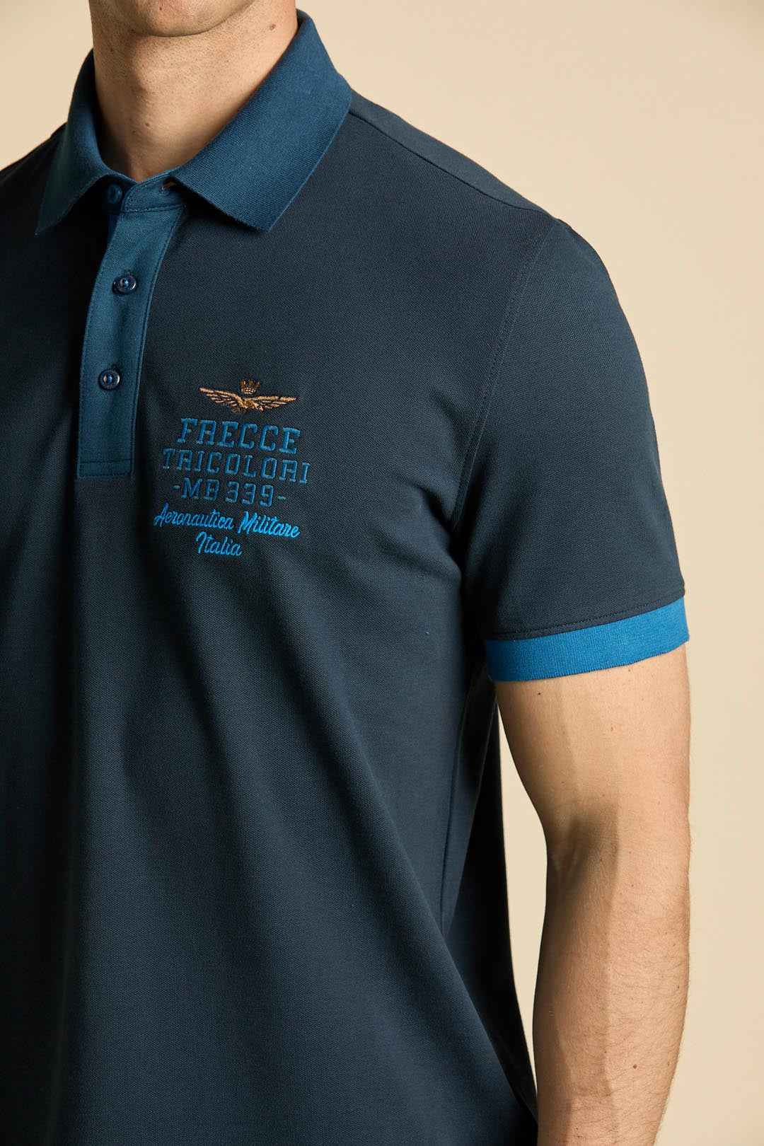 AERONAUTICA MILITARE | Polo Frecce Tricolori con ricami - Proposta Legend