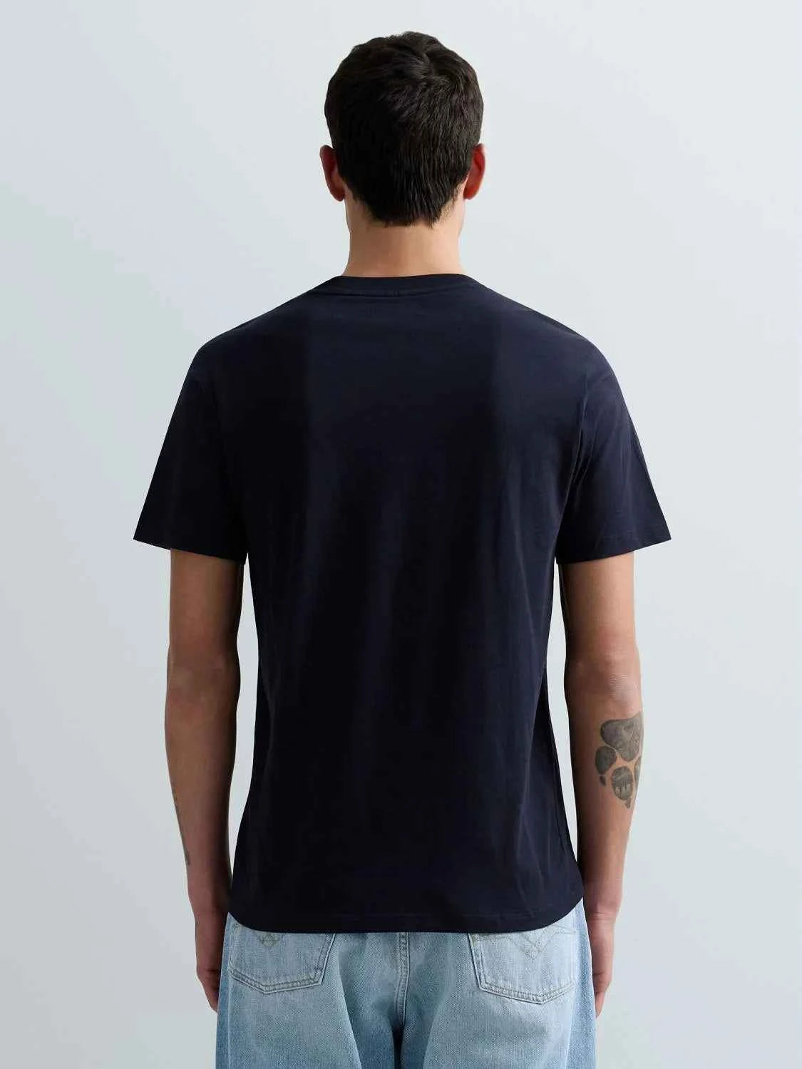 REPLAY | T-Shirt in jersey con logo minimal