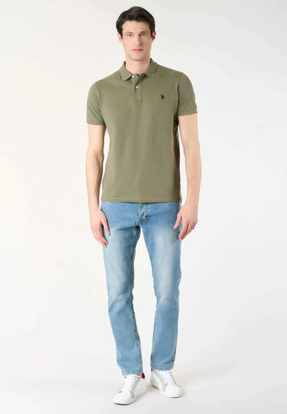US POLO ASSN | Polo basic uomo in cotone piquet KING