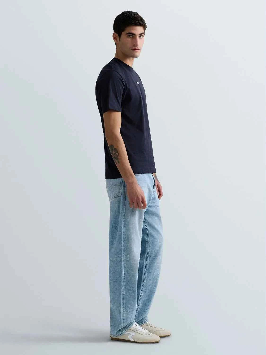REPLAY | T-Shirt in jersey con logo minimal