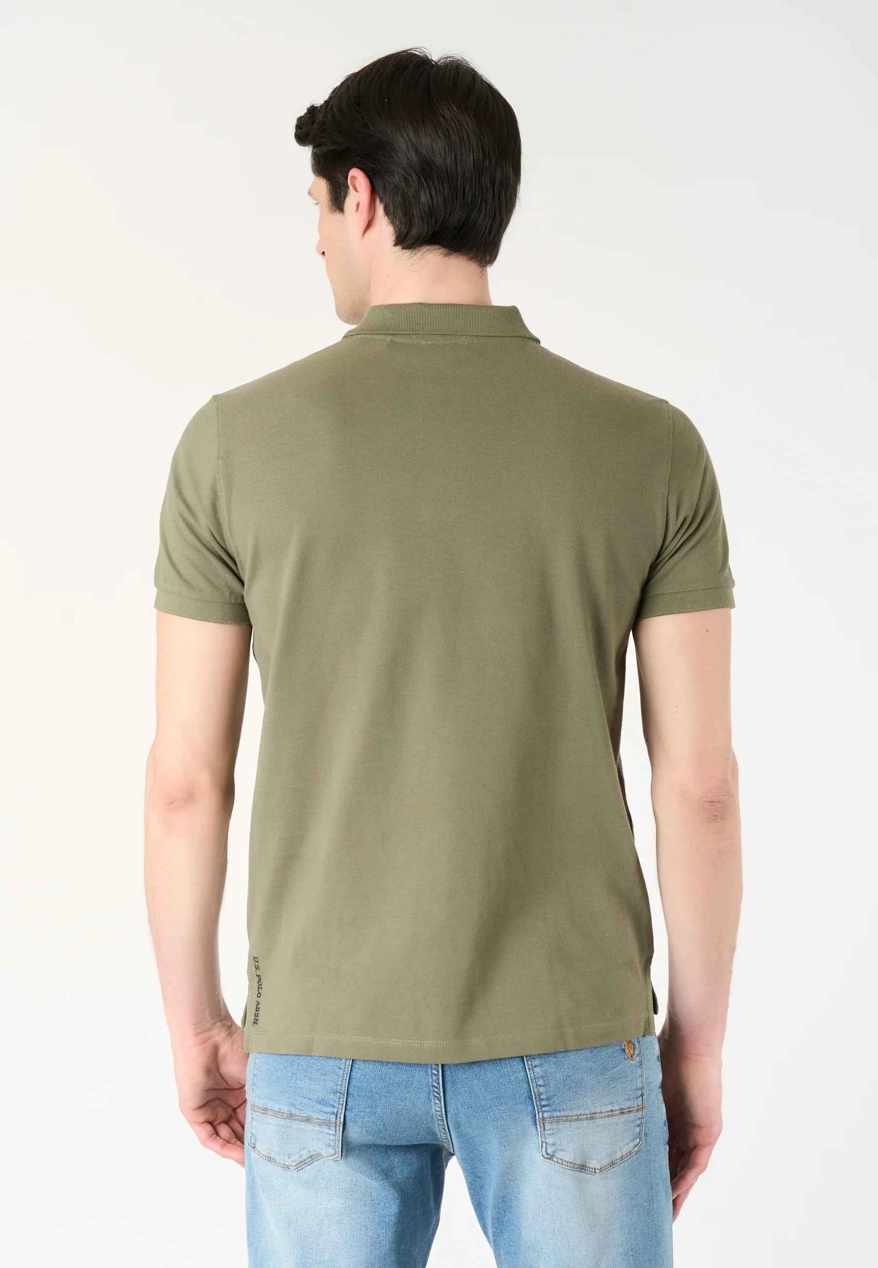 US POLO ASSN | Polo basic uomo in cotone piquet KING