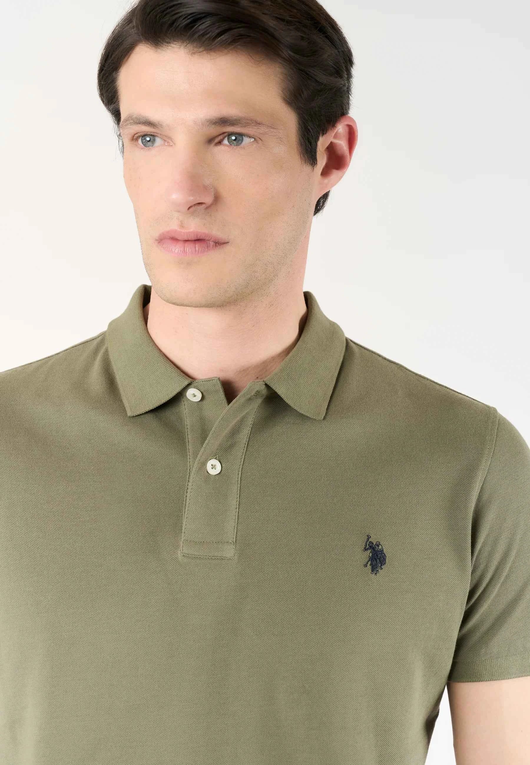 US POLO ASSN | Polo basic uomo in cotone piquet KING