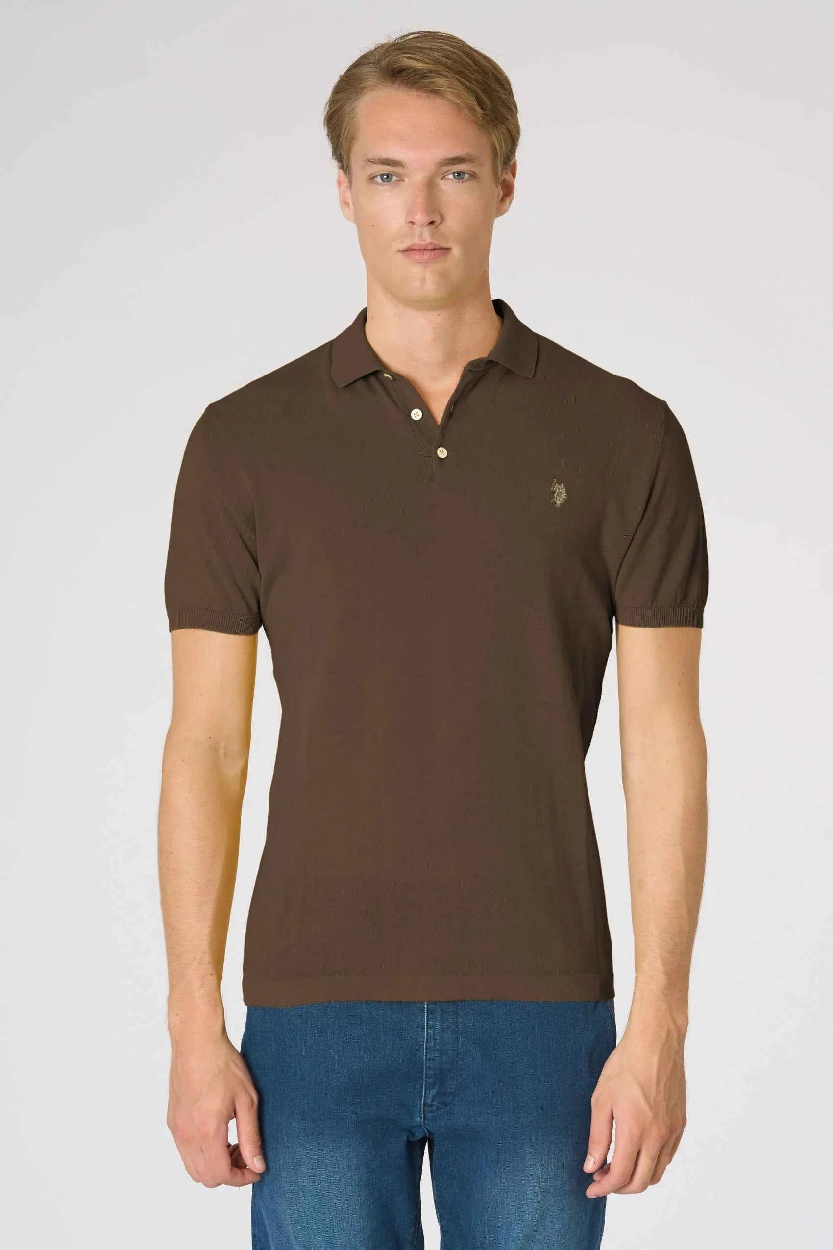 US POLO ASSN | Polo uomo in maglina Premium Quality WAIL