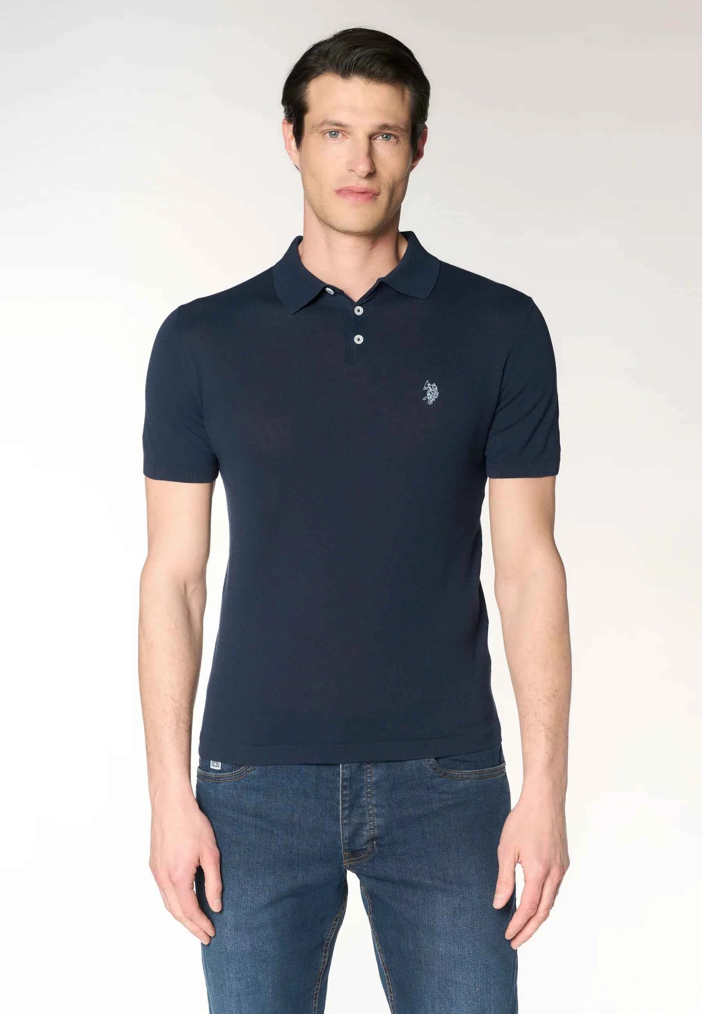 US POLO ASSN | Polo uomo in maglina Premium Quality WAIL