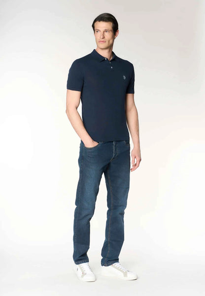 US POLO ASSN | Polo uomo in maglina Premium Quality WAIL