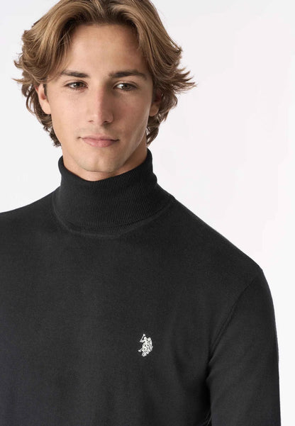 US POLO ASSN | Maglia dolcevita cotone e cashmere