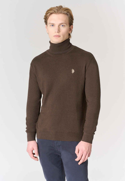 US POLO ASSN | Maglia dolcevita cotone e cashmere