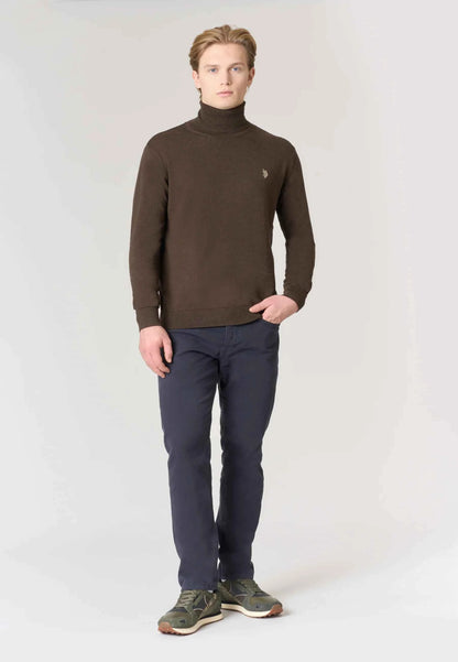 US POLO ASSN | Maglia dolcevita cotone e cashmere