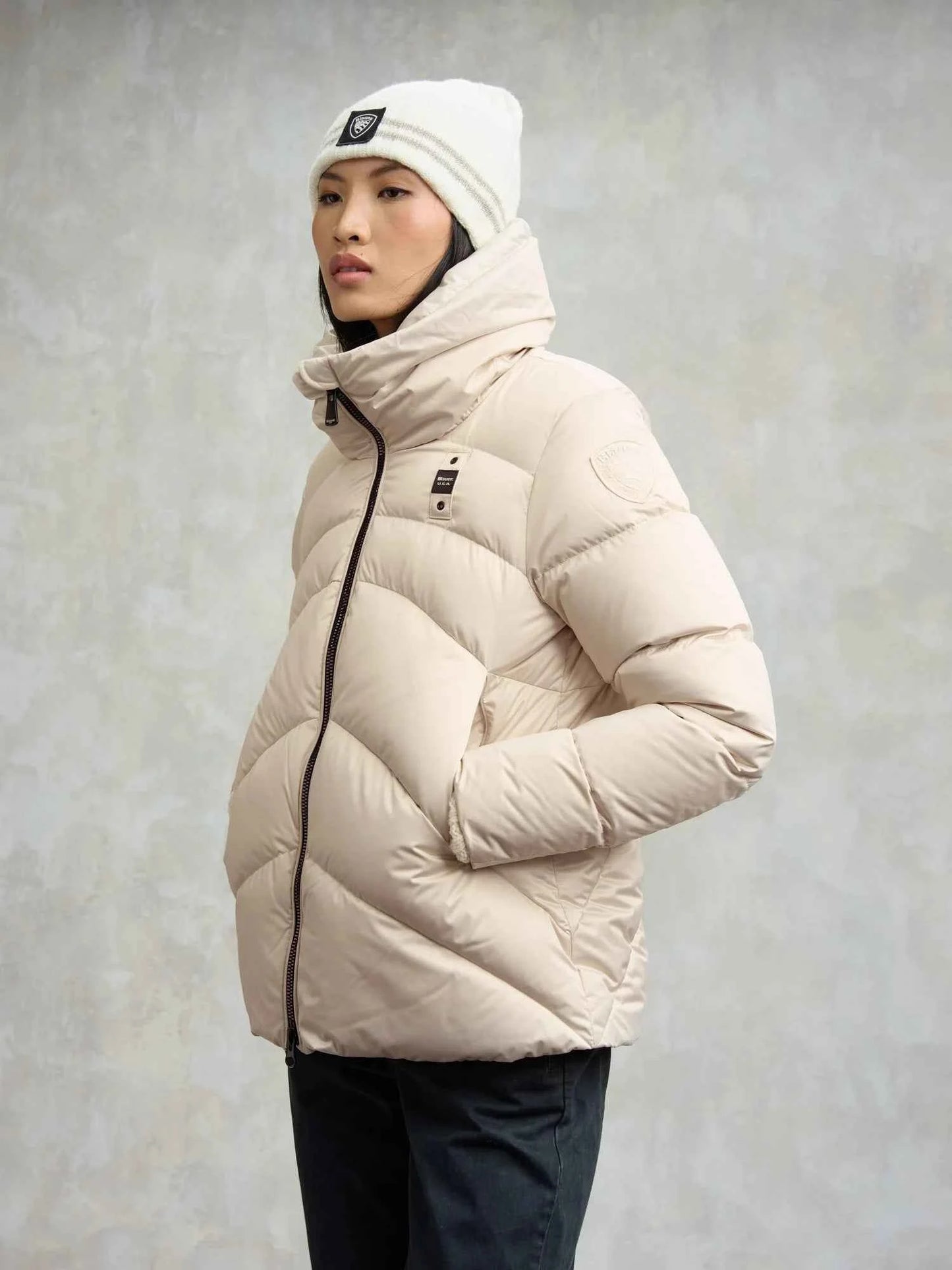 BLAUER | Piumino collo ampio MARYLAND - Proposta Legend