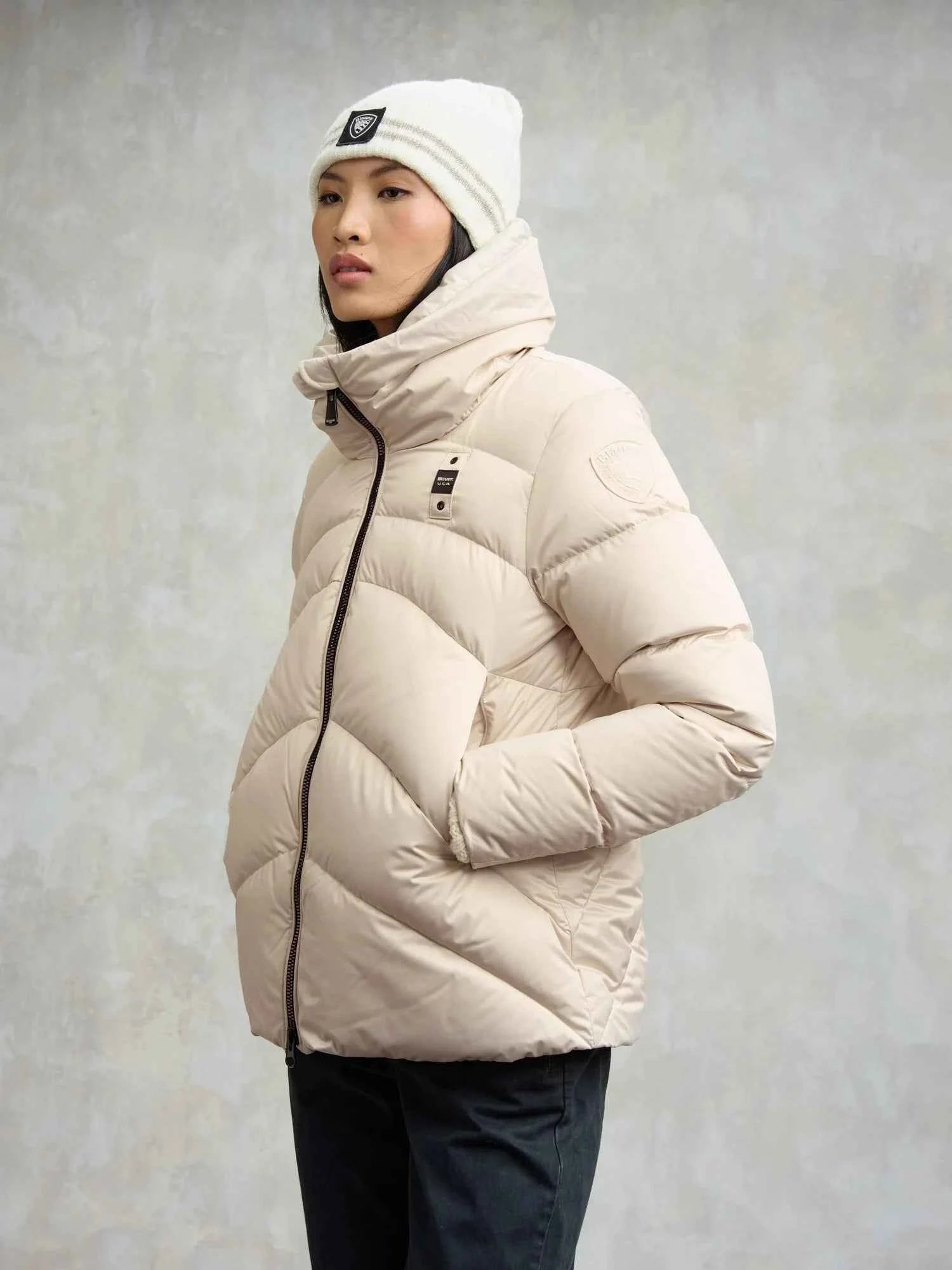 BLAUER | Piumino collo ampio MARYLAND - Proposta Legend