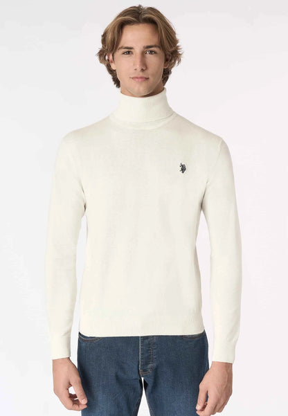 US POLO ASSN | Maglia dolcevita cotone e cashmere
