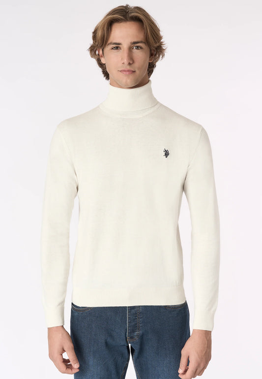 US POLO ASSN | Maglia dolcevita cotone e cashmere