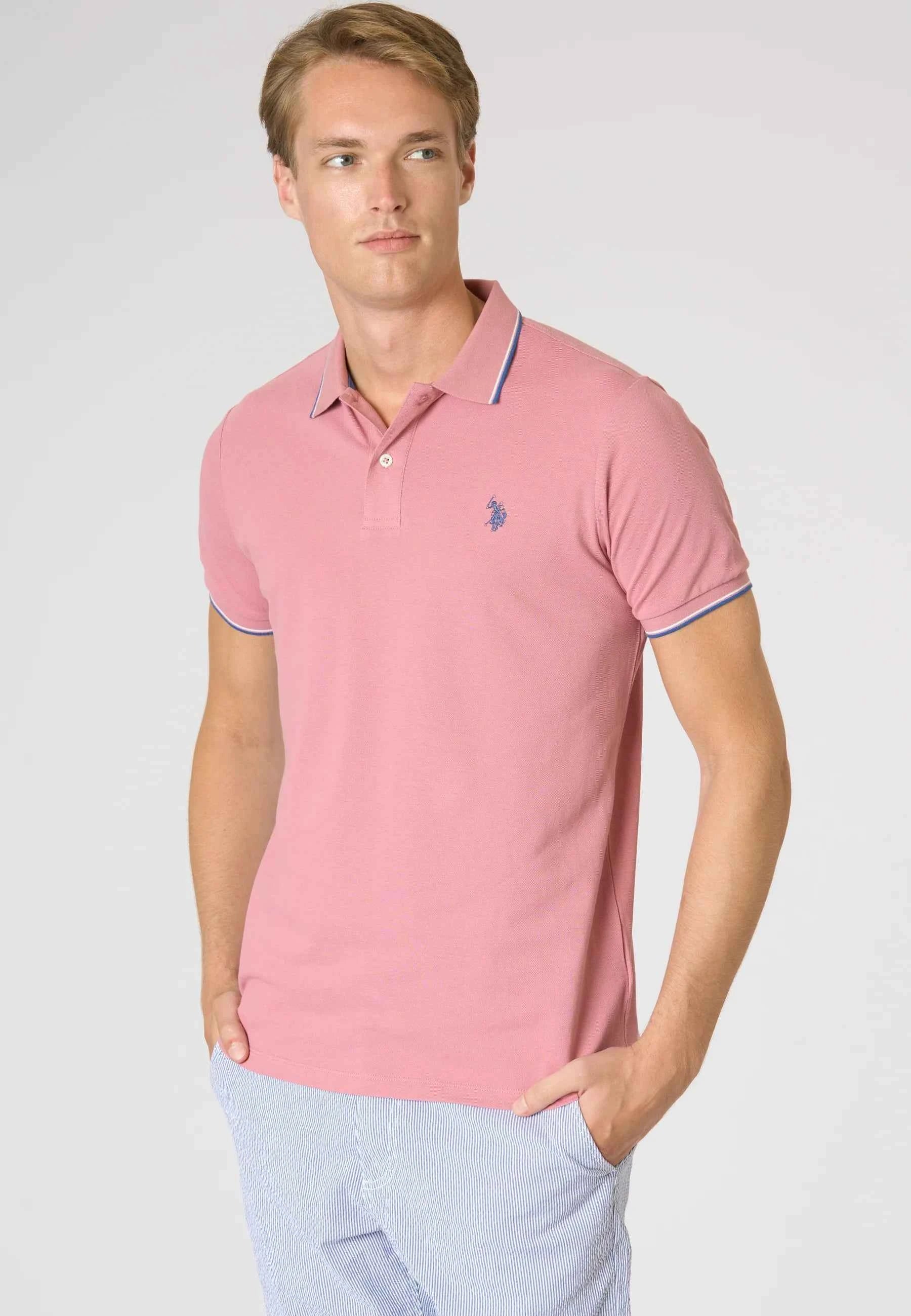 US POLO ASSN | Polo uomo in cotone piquet ultra leggero PAUL