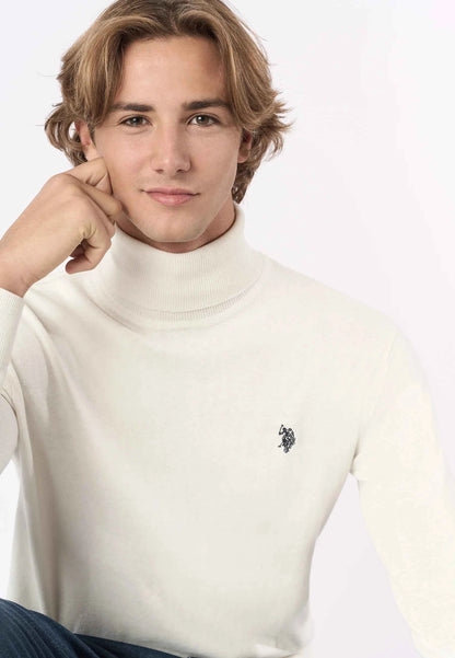 US POLO ASSN | Maglia dolcevita cotone e cashmere