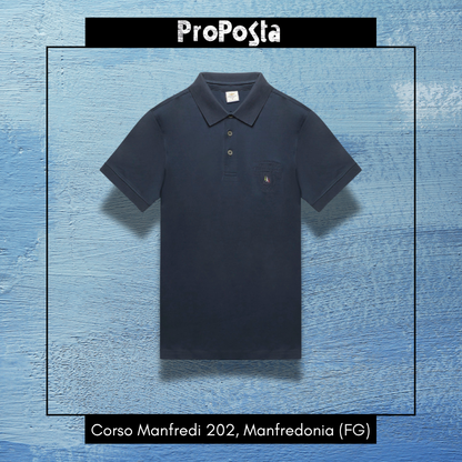 AERONAUTICA MILITARE | Polo con sottocollo stampato - Proposta Legend