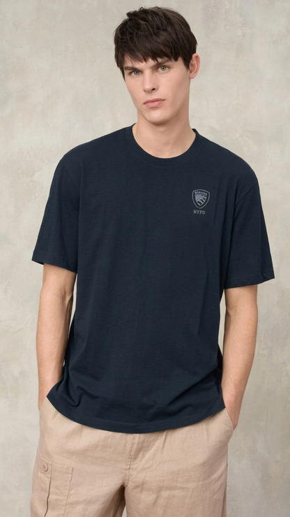 BLAUER | T-Shirt logo in tono EUTAW