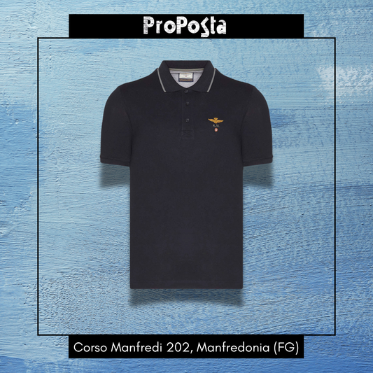 AERONAUTICA MILITARE | Polo basica in cotone a manica corta - Proposta Legend