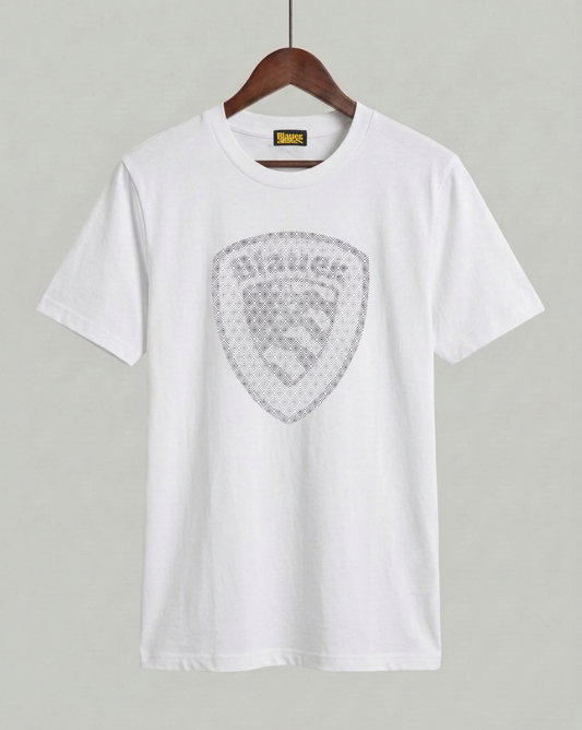 BLAUER | T-Shirt con maxi logo 3D HOPKINS