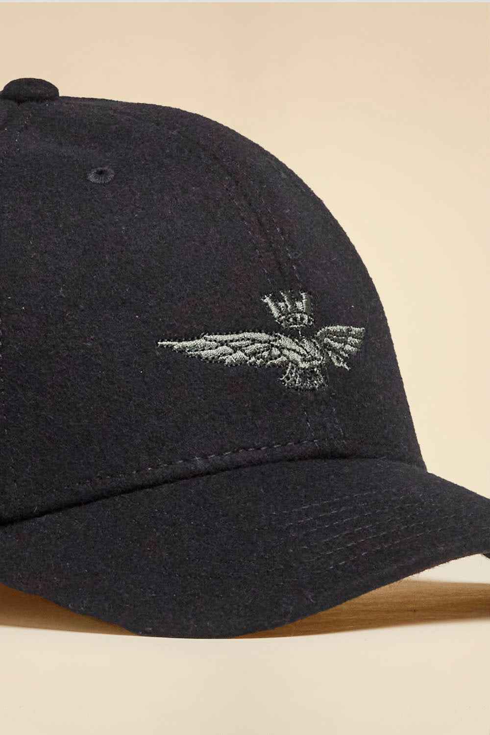 AERONAUTICA MILITARE | Cappellino in panno misto lana ricamato