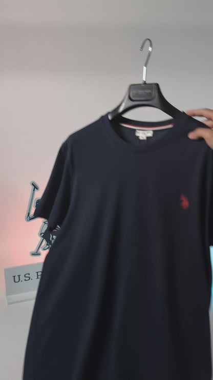 US POLO ASSN | T-shirt basic in cotone MICK