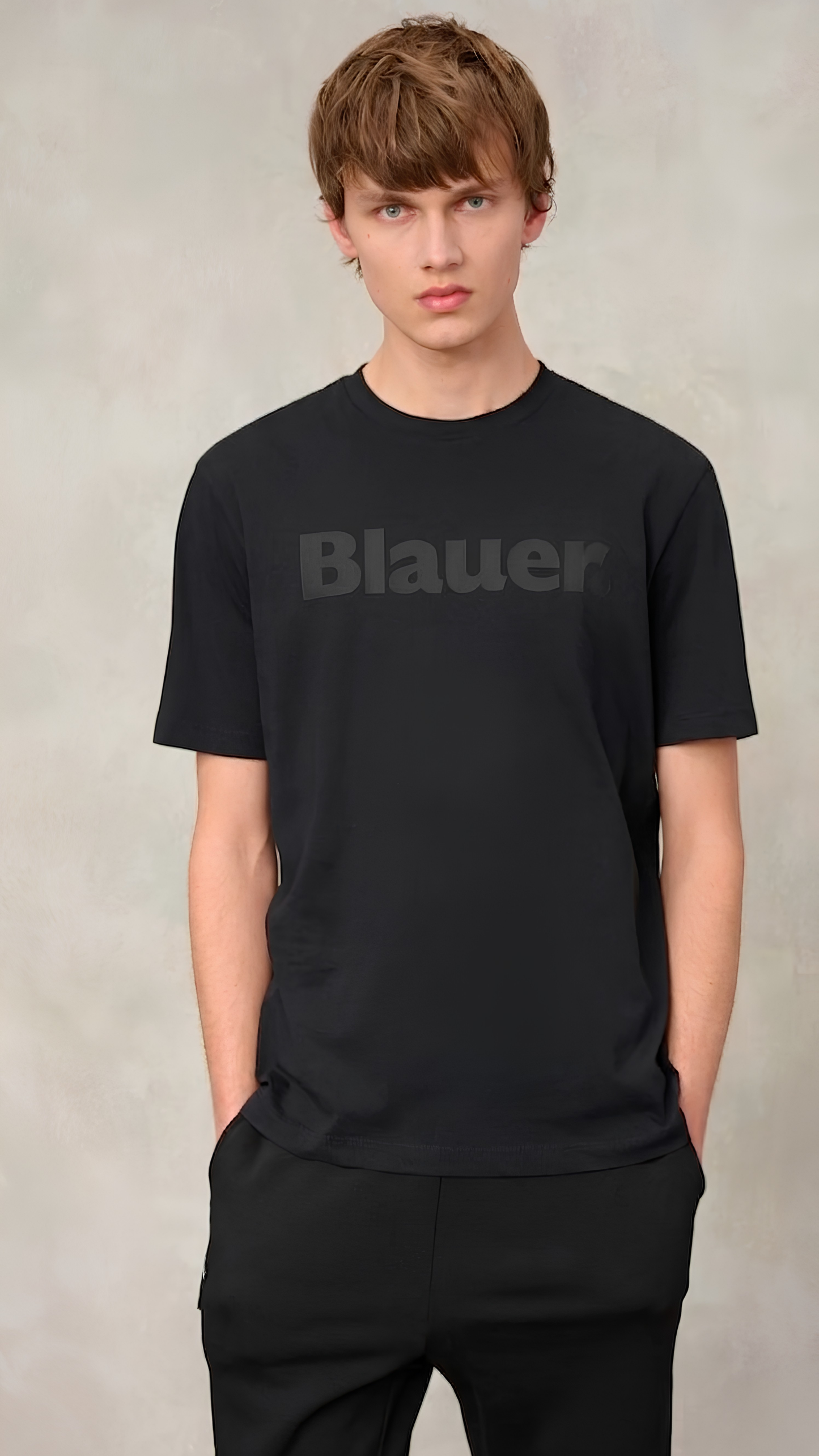 BLAUER | T-Shirt con logo sul petto BOURN - Proposta Legend