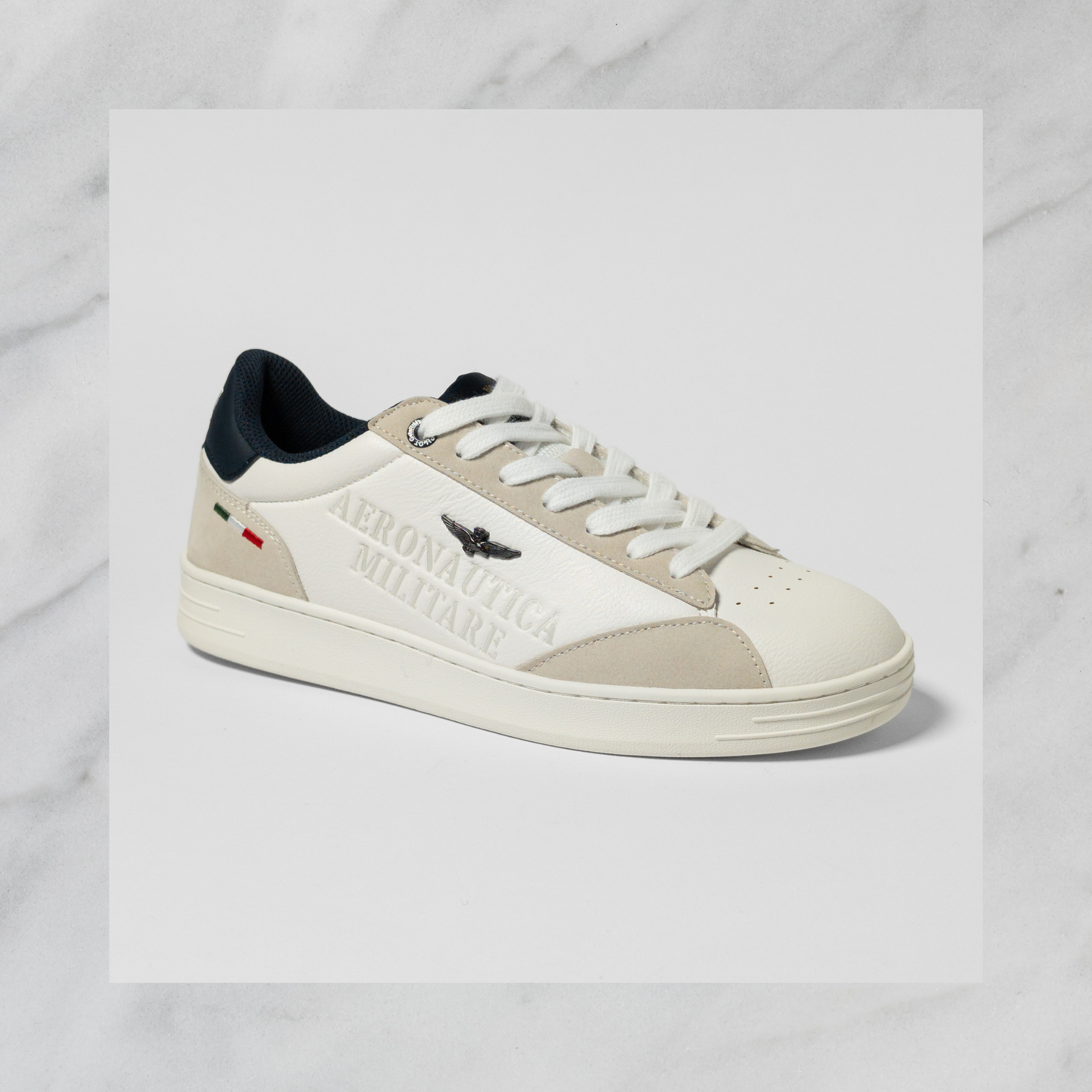 AERONAUTICA MILITARE | Sneakers low-top in similpelle - Proposta Legend