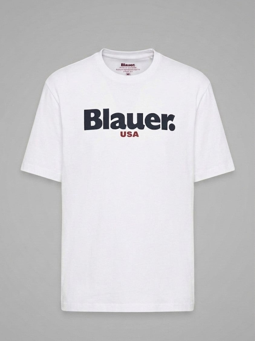 BLAUER | T-Shirt con logo sul petto ERNST