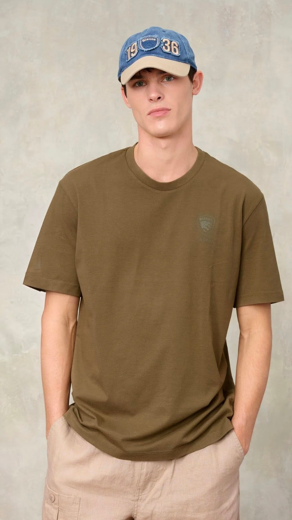BLAUER | T-Shirt logo in tono EUTAW - Proposta Legend