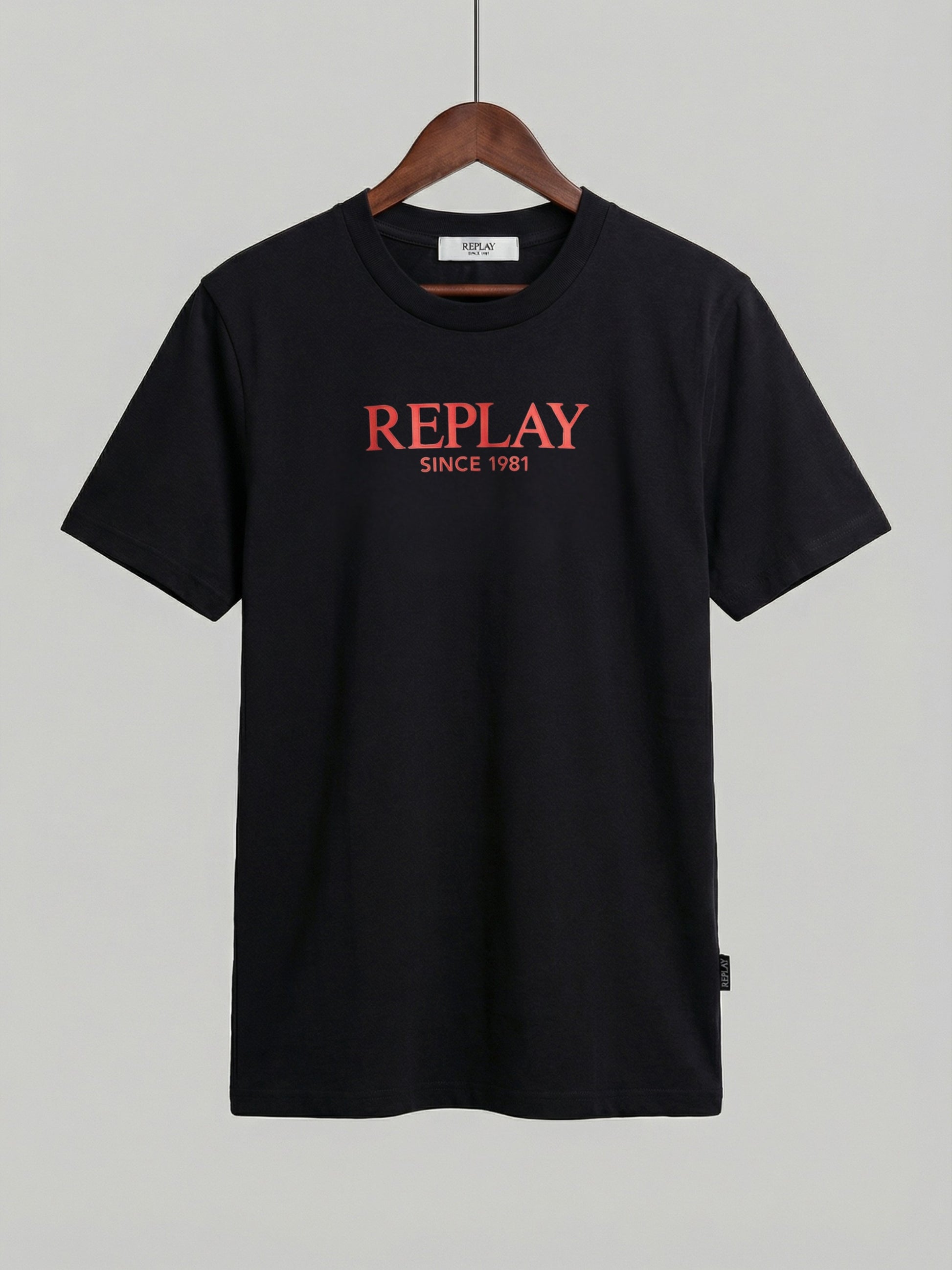 REPLAY | T-Shirt in jersey con logo in rilievo - Proposta Legend