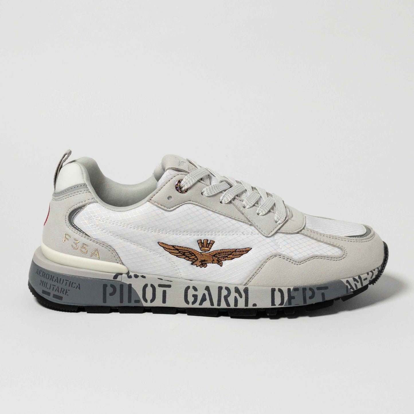 AERONAUTICA MILITARE | Sneakers in mesh con suola stampata F35A - Proposta Legend
