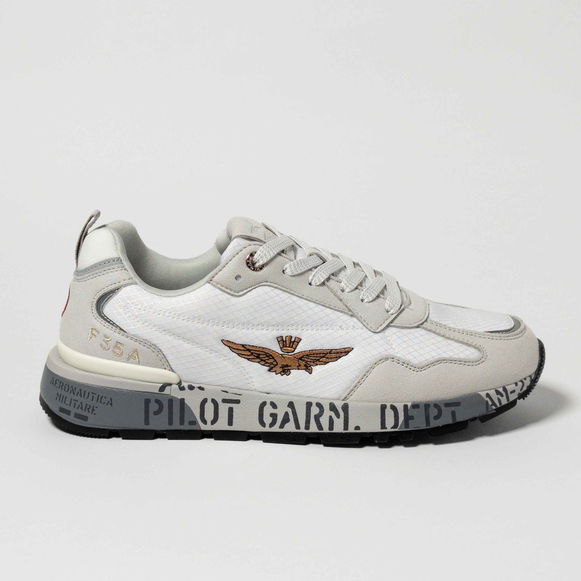 AERONAUTICA MILITARE | Sneakers in mesh con suola stampata F35A - Proposta Legend