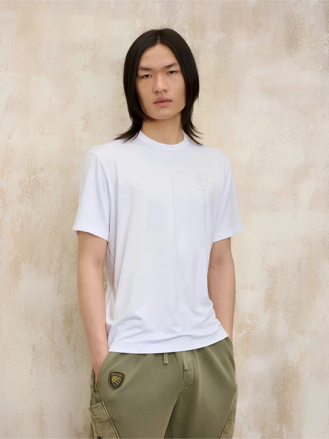 BLAUER | T-Shirt elasticizzata JASONS